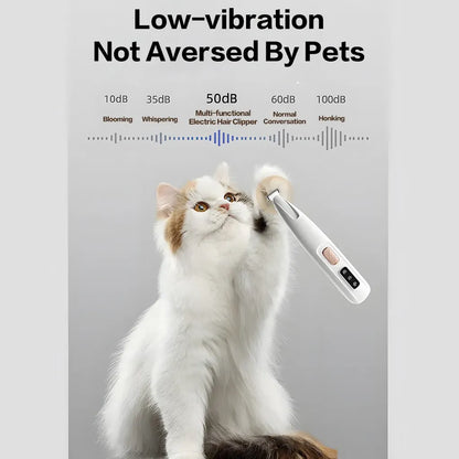 Pet paw trimmer - Benefit - Low-vibration